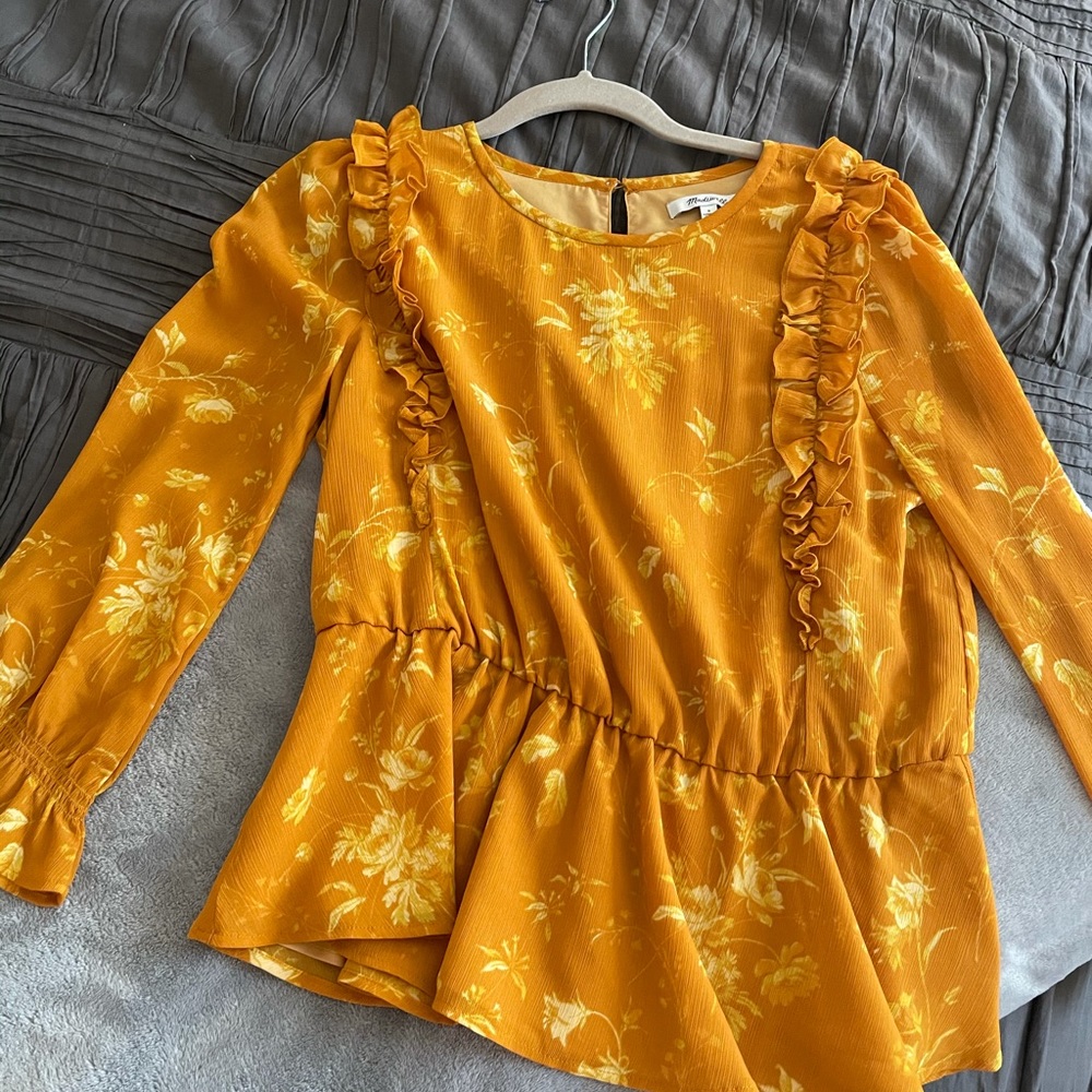 Madewell Ruffle Blouse